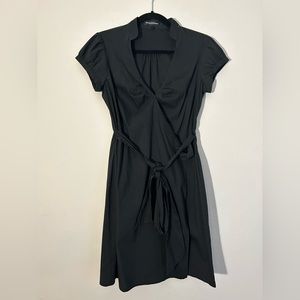 Black Express Shirt Dress